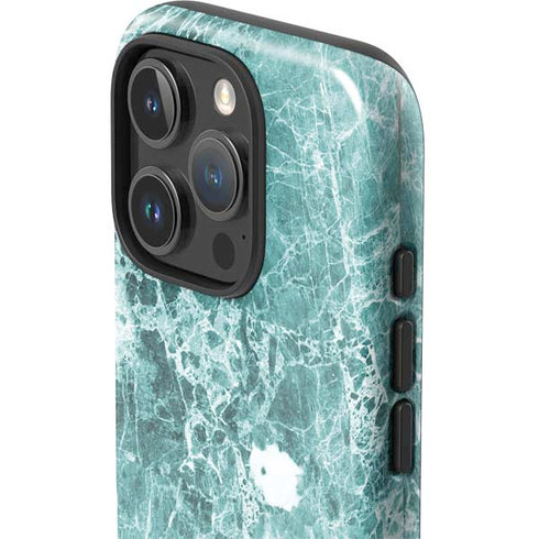 Crushed Turquoise iPhone 16 Pro Impact Case