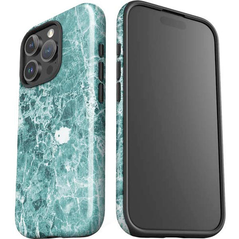 Crushed Turquoise iPhone 16 Pro Impact Case