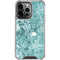Crushed Turquoise iPhone 16 Pro Max Clear Case