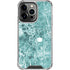 Crushed Turquoise iPhone 16 Pro Max Clear Case