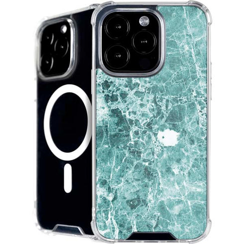 Crushed Turquoise iPhone Cases