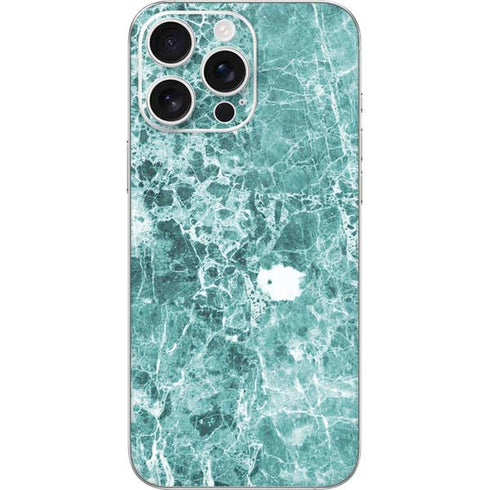 Crushed Turquoise iPhone 16 Pro Max Skin