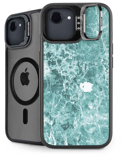 Crushed Turquoise iPhone 16e Kickstand Case