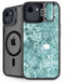 Crushed Turquoise iPhone 16e Kickstand Case