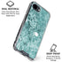 Crushed Turquoise iPhone 16e Clear Case