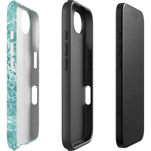 Crushed Turquoise iPhone 16e Impact Case