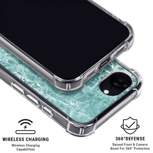 Crushed Turquoise iPhone 16e MagSafe Case