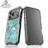 Crushed Turquoise iPhone 18 Pro Clear Case