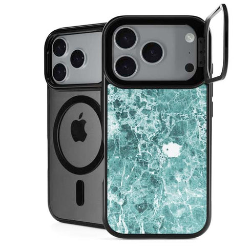 Crushed Turquoise iPhone 18 Pro Kickstand Case