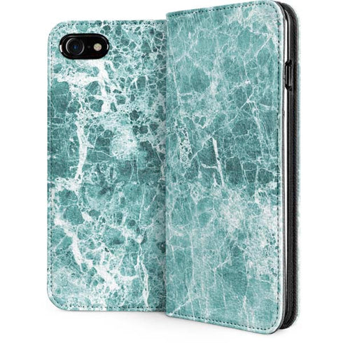Crushed Turquoise iPhone SE (2nd & 3rd Gen) Folio Case