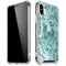 Crushed Turquoise iPhone X/XS Clear Case