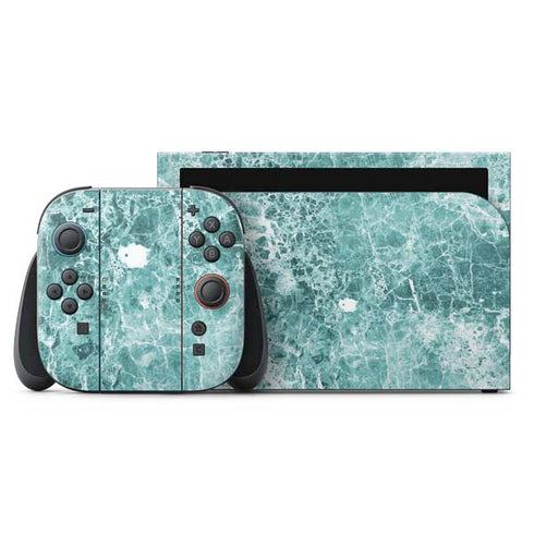 Crushed Turquoise Nintendo Skins