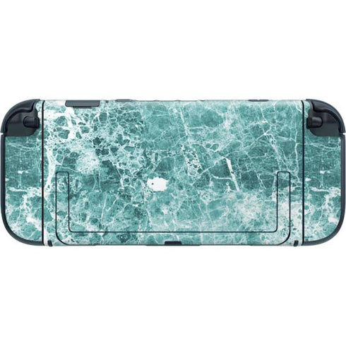 Crushed Turquoise Nintendo Switch 2 (2025) with Joy-Con Skin