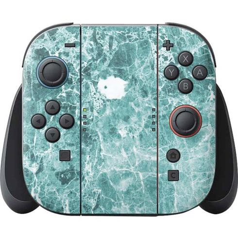 Crushed Turquoise Nintendo Switch 2 (2025) Joy-Con Controller Skin