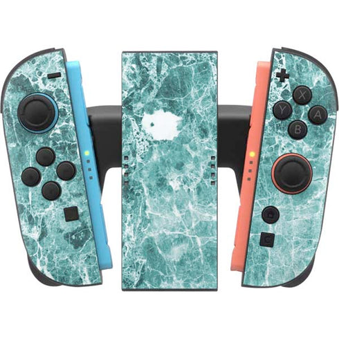 Crushed Turquoise Nintendo Switch 2 (2025) Joy-Con Controller Skin