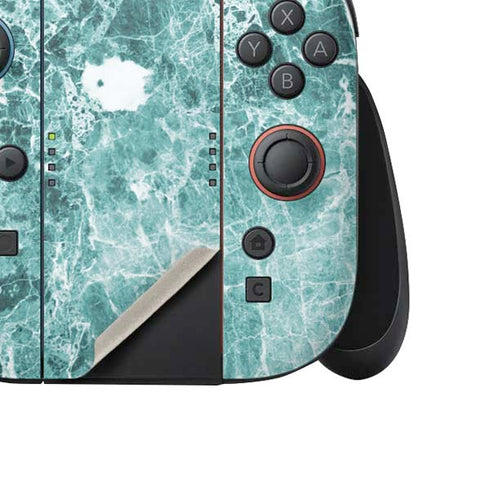 Crushed Turquoise Nintendo Switch 2 (2025) Joy-Con Controller Skin
