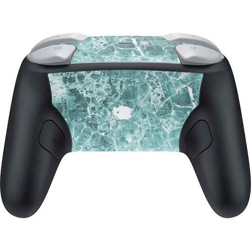 Crushed Turquoise Nintendo Switch 2 (2025) Pro Controller Skin