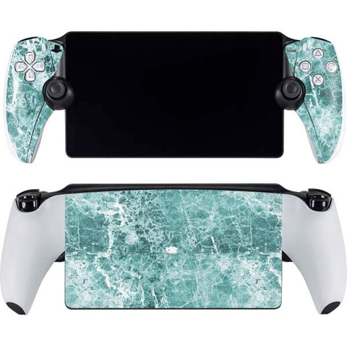 Crushed Turquoise PlayStation PS5 Skins