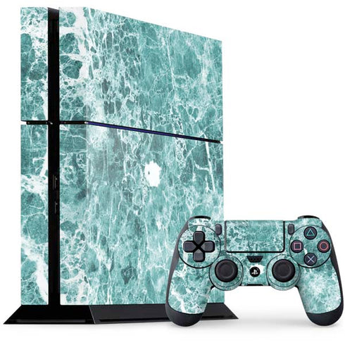 Crushed Turquoise PlayStation PS4 Skins