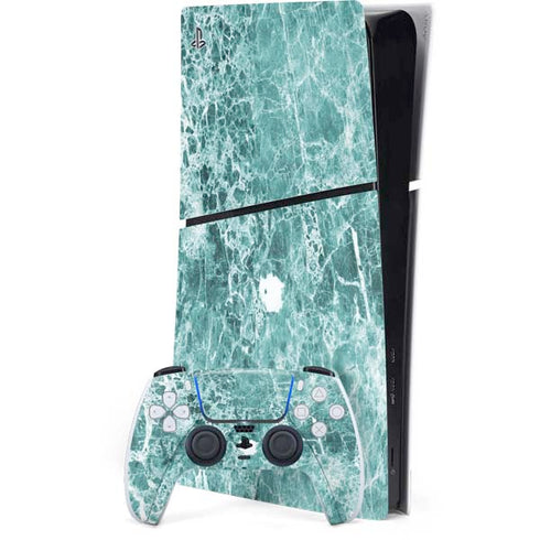 Crushed Turquoise PlayStation PS5 Skins