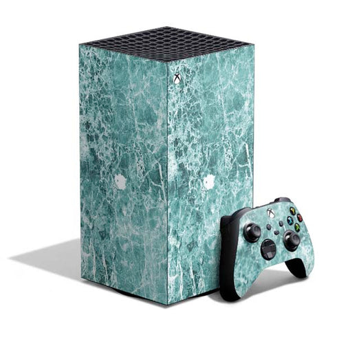 Crushed Turquoise XBox Series X Digital Edition Bundle Skin