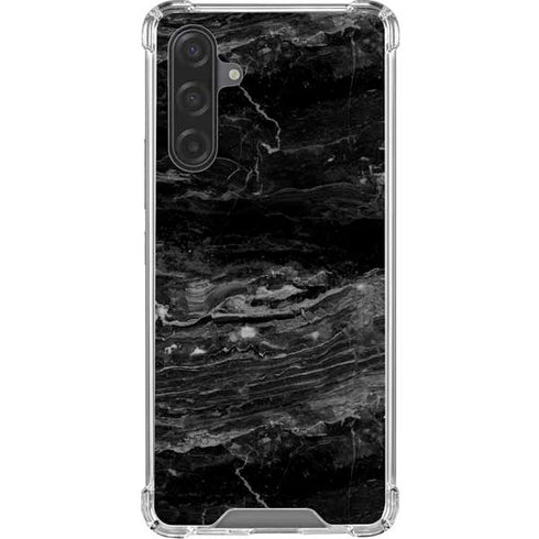 Crystal Black Galaxy A17 Clear Case