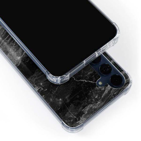 Crystal Black Galaxy A35 5G Clear Case