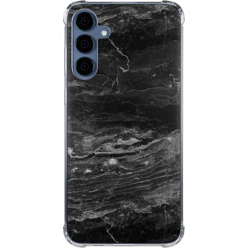 Crystal Black Galaxy A55 5G Clear Case