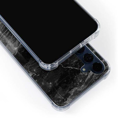 Crystal Black Galaxy A55 5G Clear Case
