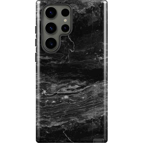 Crystal Black Galaxy S23 Ultra Pro Case