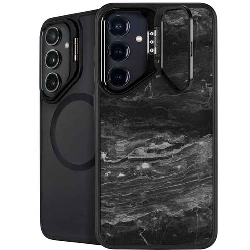 Crystal Black Galaxy S24 FE Kickstand Case