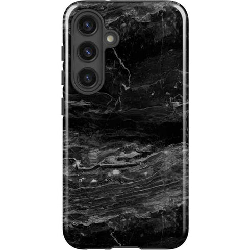 Crystal Black Galaxy S25 Impact Case