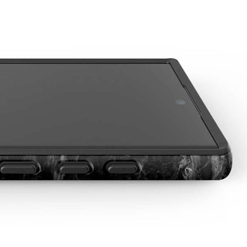 Crystal Black Galaxy S25 Ultra Impact Case