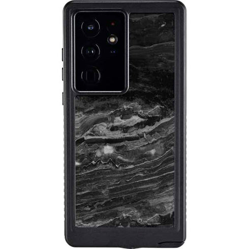 Crystal Black Galaxy S24 Ultra Waterproof Case