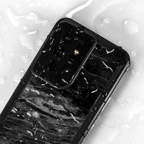 Crystal Black Galaxy S24 Ultra Waterproof Case