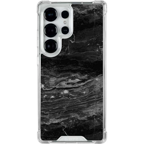 Crystal Black Galaxy S25 Ultra Clear Case