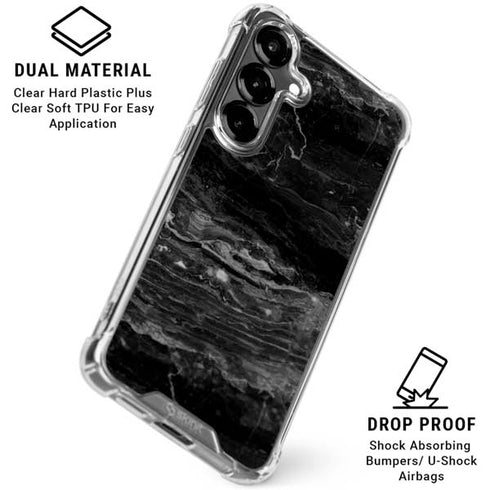 Crystal Black Galaxy S26 Clear Case