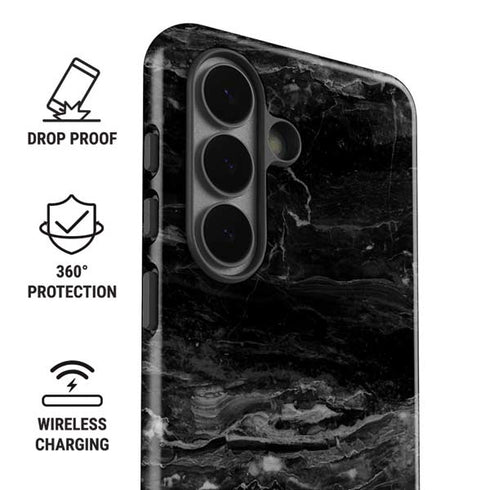 Crystal Black Galaxy S26 Impact Case