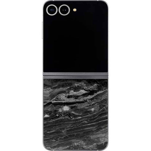 Crystal Black Galaxy Z Flip6 Skin
