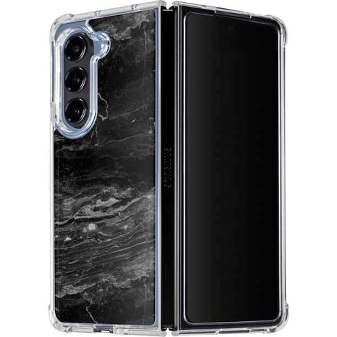 Crystal Black Galaxy Z Fold5 5G Clear Case