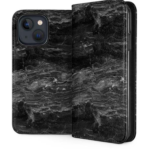 Crystal Black iPhone 14 Folio Case