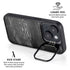 Crystal Black iPhone 15 Kickstand Case