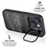 Crystal Black iPhone 15 Plus Kickstand Case