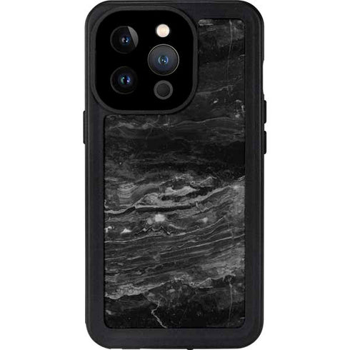 Crystal Black iPhone 15 Pro Waterproof Case