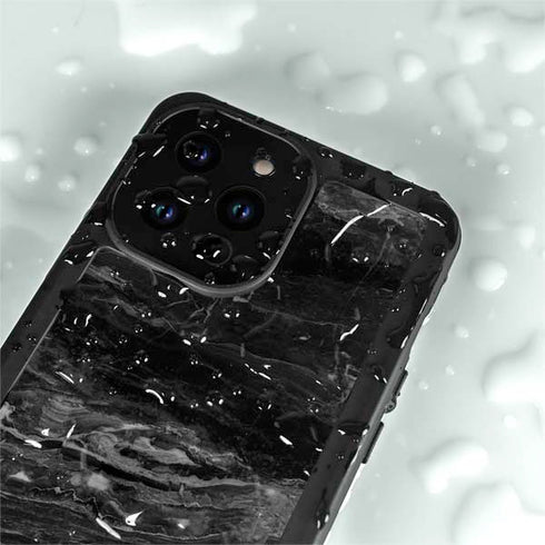 Crystal Black iPhone 15 Pro Waterproof Case