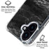 Crystal Black iPhone 16 Clear Case