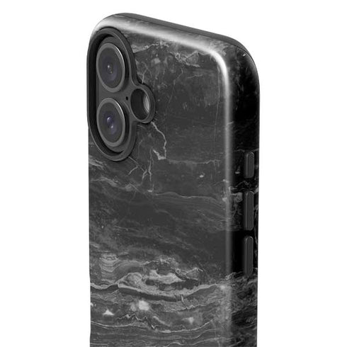 Crystal Black iPhone 16 Plus Impact Case