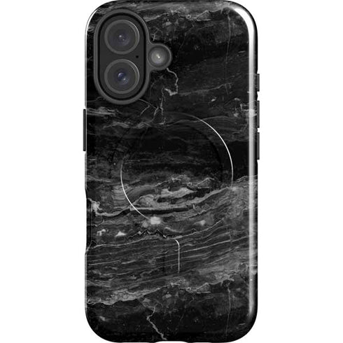 Crystal Black iPhone 16 Plus Magsafe Impact Case