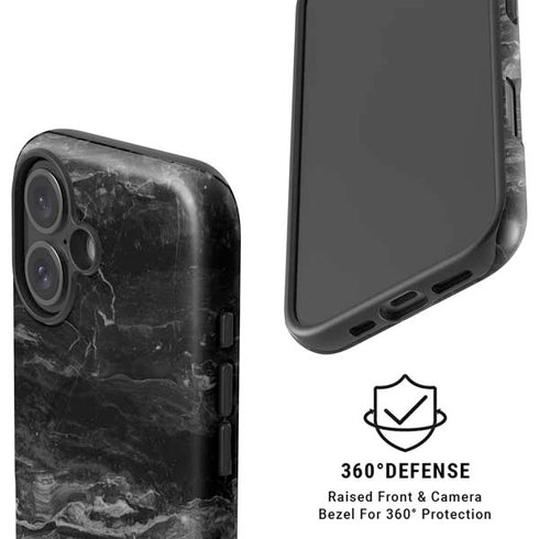 Crystal Black iPhone 16 Plus Magsafe Impact Case
