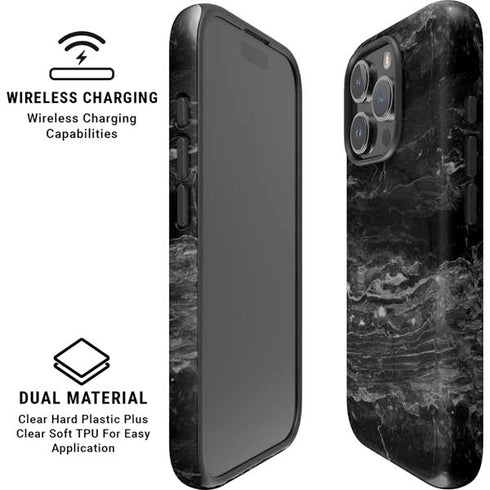 Crystal Black iPhone 16 Pro Magsafe Impact Case